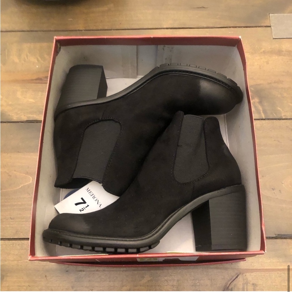 Merona Black Ankle Boots